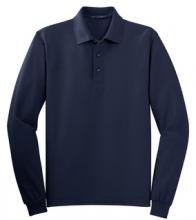 W0TLM Polo Long Sleeve Navy